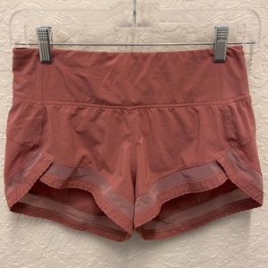 Lululemon running shorts size 2